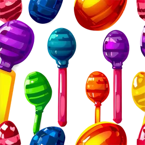 Colorful Maraca Clipart Png 06122024 PNG image