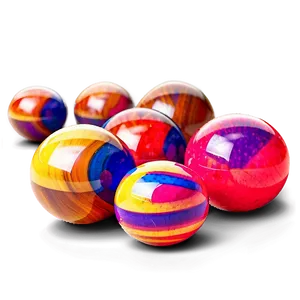 Colorful Marble Ball Png 05242024 PNG image