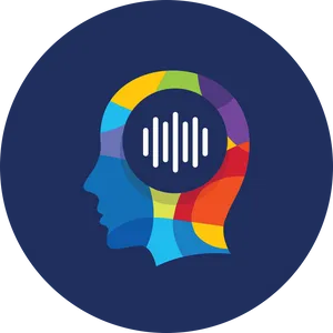 Colorful Mindand Voice Graphic