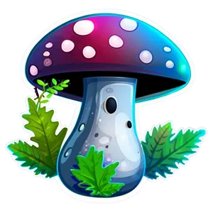 Colorful Mushroom Cartoon Png 26 PNG image