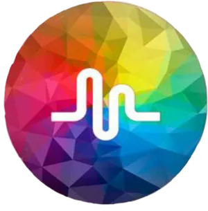 Colorful Music Wave Logo PNG