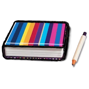 Colorful Notebook PNG 66 PNG