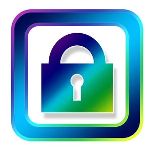 Colorful Padlock Icon