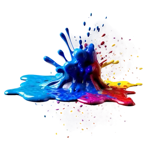 Colorful Paint Splatter Png 05042024 PNG image
