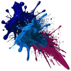 Colorful Paint Splatter Png 60 PNG image