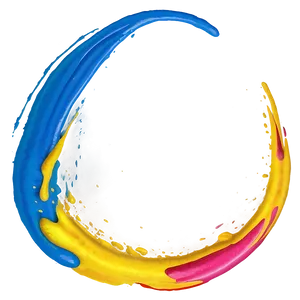 Colorful Paint Streak Png 21 PNG image