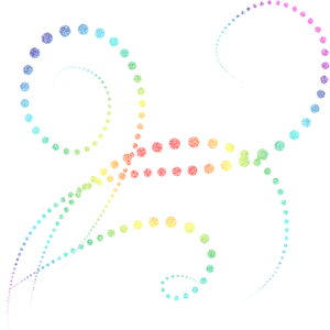 Colorful Particle Swirls