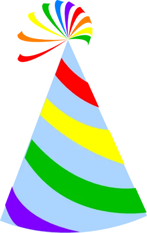 Colorful Party Hat Vector