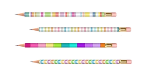 Colorful Patterned Pencils