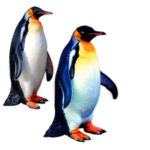 Colorful Penguin PNG 05062024