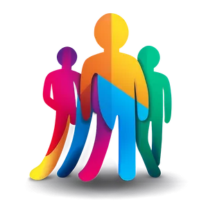 Colorful People Icon Png 05252024 PNG image