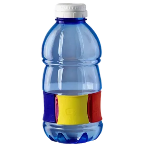 Colorful Plastic Water Bottle Png Atx75 PNG image