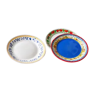 Colorful Plates Assortment PNG 30 PNG