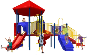 Colorful Playground Activity PNG image