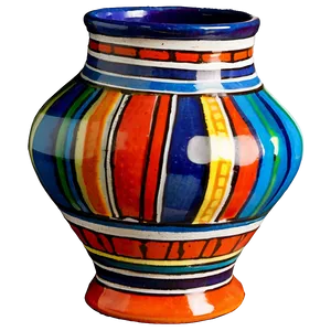 Colorful Pottery Creations PNG 33