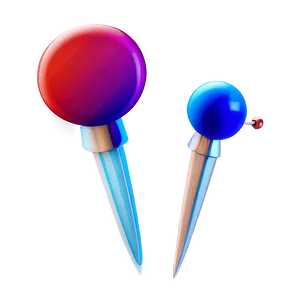 Colorful Push Pin Png Rck46 PNG image