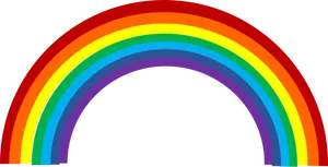 Colorful Rainbow Artwork PNG image