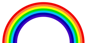 Colorful Rainbow Illustration