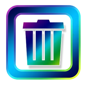 Colorful Recycle Bin Icon