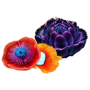 Colorful Reef Anemones PNG Ljr10 PNG