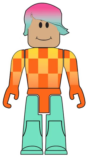 Colorful Roblox Avatar Sticker