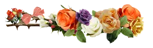 Colorful Rose Arrangement