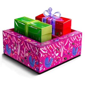 Colorful Shoe Box Designs Png 06202024 PNG image