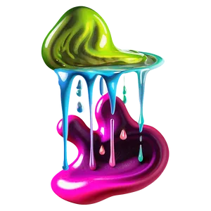 Colorful Slime Png 05242024 PNG image
