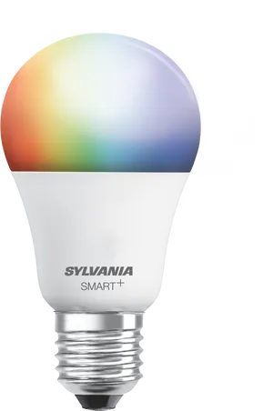 Colorful Smart L E D Bulb PNG image