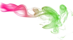 Colorful Smoke Art Effect PNG image