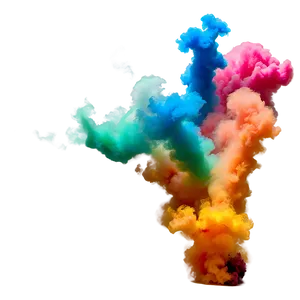 Colorful Smoke Mirage Png 17 PNG image