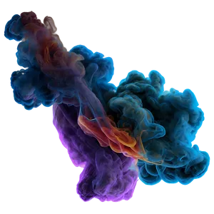 Colorful Smoke Ribbon PNG Tpm PNG