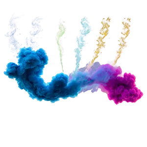Colorful Smoke Trail PNG 06252024 PNG