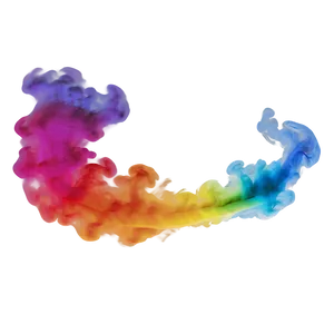 Colorful Smoke Trail Png 06252024 PNG image