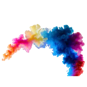 Colorful Smoke Trail Png Eab58 PNG image