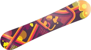 Colorful Snowboard Design