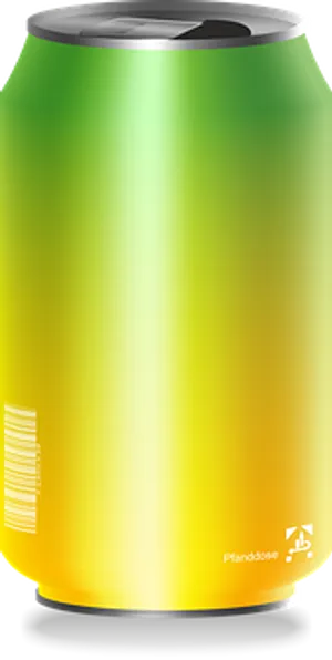 Colorful Soda Can Gradient Design