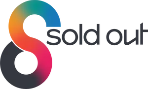 Colorful Sold Out Logo PNG image