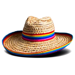 Colorful Sombrero Hat Png 06272024 PNG image