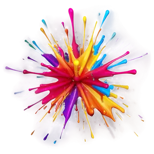 Colorful Splash PNG Mfe47