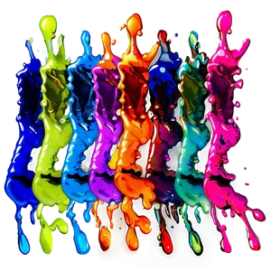 Colorful Splash PNG Qnx
