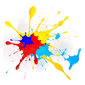 Colorful Splat PNG Csn