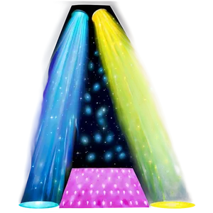 Colorful Stage Light PNG Afx
