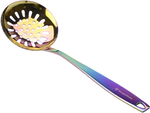 Colorful Stainless Steel Skimmer PNG image