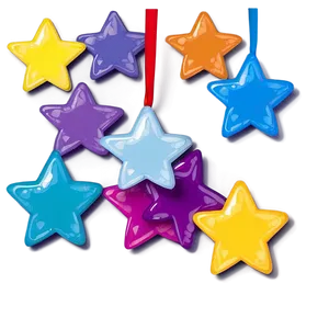 Colorful Star Cute PNG 71 PNG