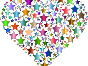 Colorful Star Explosion PNG image