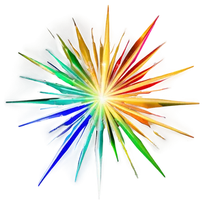 Colorful Starburst Png Ior PNG image