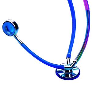 Colorful Stethoscope Heart Png 06282024 PNG image