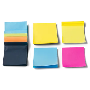 Colorful Sticky Notes Png 2 PNG image