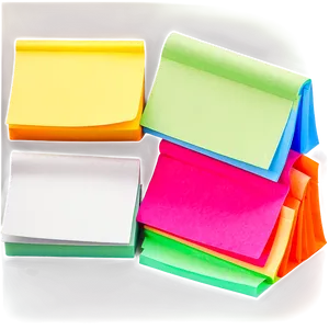 Colorful Sticky Notes Png Yqa PNG image